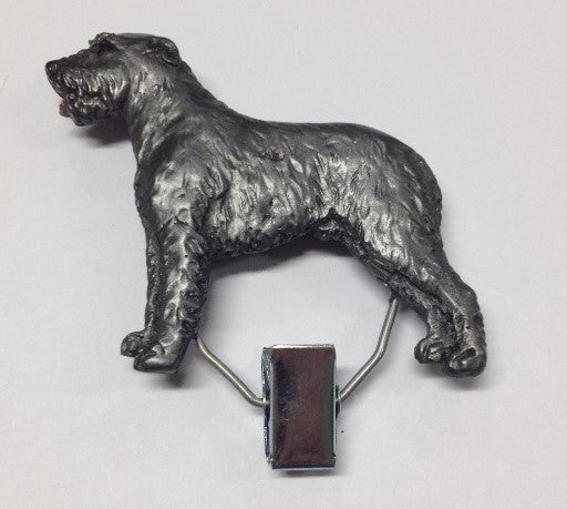 Hundeausstellungs-Startnummern-Clip: Irish Wolfhound