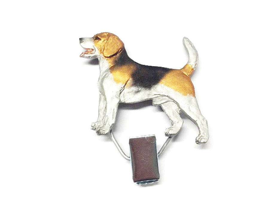 Hundeausstellungs-Startnummern-Clip: Beagle