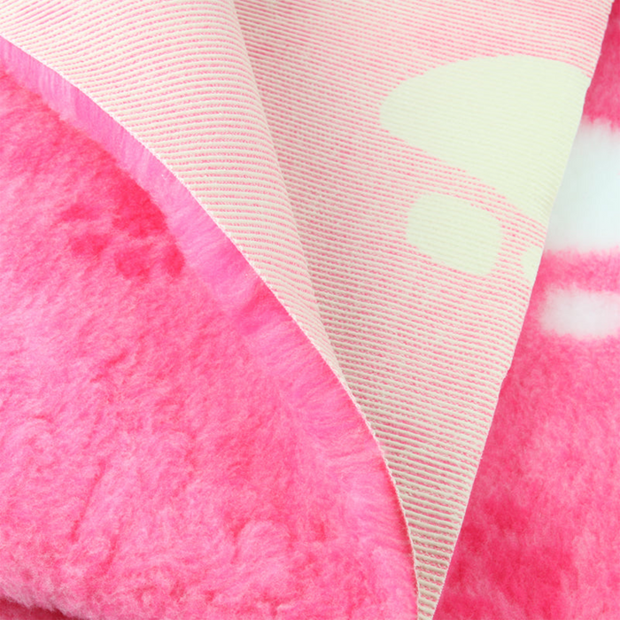 ProFleece Hundedecke 3-farbig pink - rutschfest-tierisch-tolle-geschenke