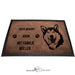 Alaskan Malamute - Fußmatte - Schmutzfangmatte - 40 x 60 cm-Tierisch-tolle Geschenke-Tierisch-tolle-Geschenke