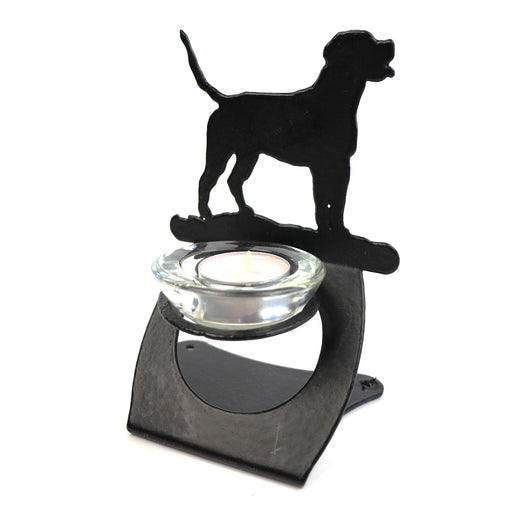 Foxhound Teelichthalter aus Stahl-Tierisch-tolle Geschenke-Tierisch-tolle-Geschenke