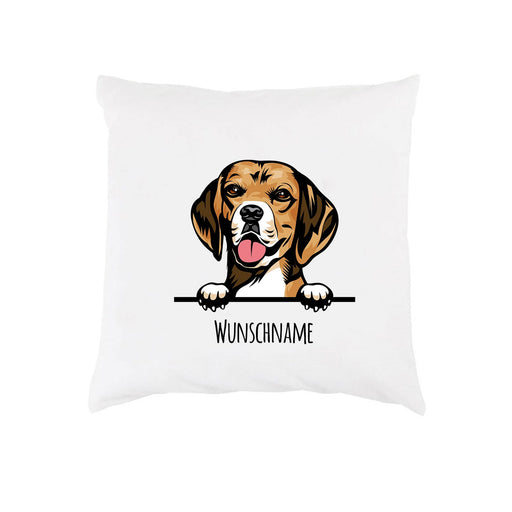 Beagle - farbiger Hunderasse Kissenbezug-Tierisch-tolle Geschenke-Tierisch-tolle-Geschenke
