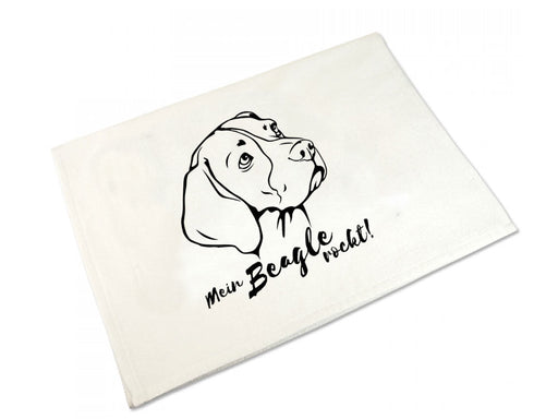 Handtuch: Beagle 50 x 100 cm-Tierisch tolle Geschenke-Tierisch-tolle-Geschenke