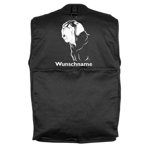 Bullmastiff - Hundesportweste mit Rückentasche MIL-TEC-Tierisch-tolle Geschenke-Tierisch-tolle-Geschenke