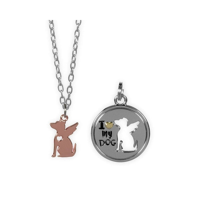 DALANE Golden Retriever Halskette – 925 Silber Vergoldet, Hypoallergen, Mit Geschenkbox