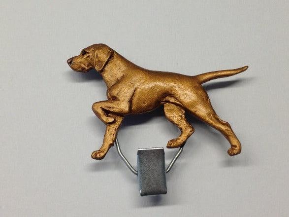 Hund,Rasse,Halter,Startnummer,Ring,Clip,Vizsla — Tierisch-tolle-Geschenke