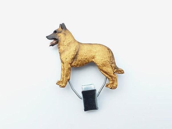 Startnummern Clip Belgischer Schäferhund Malinois-Tierisch tolle Geschenke