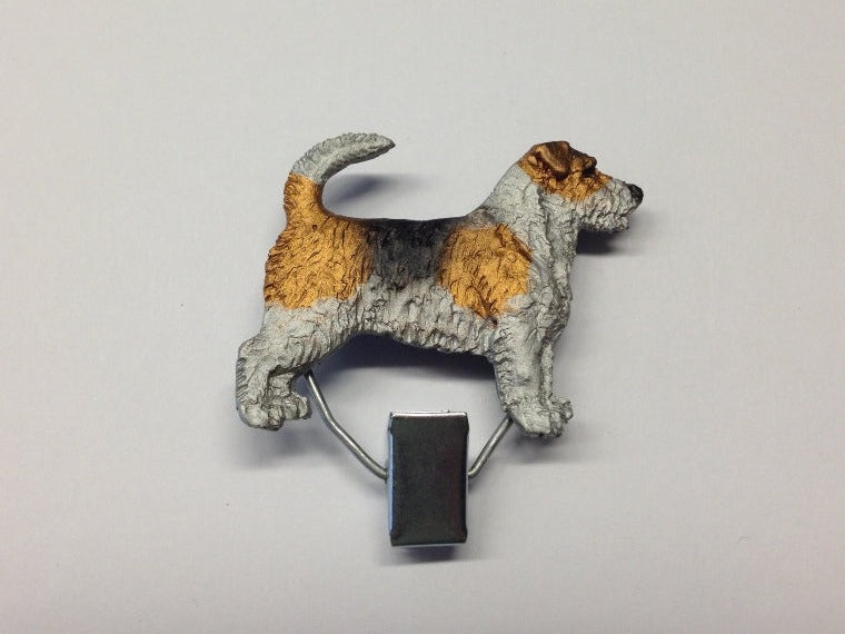 Hundeausstellungs-Startnummern-Clip: Jack Russell Terrier 2