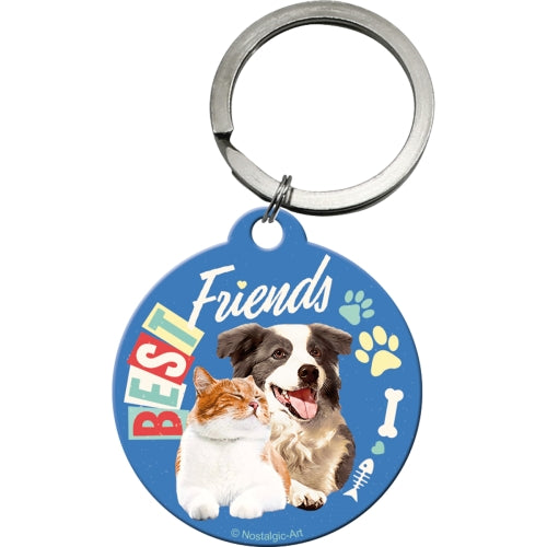 Schlüsselanhänger: Best Friends Cat & Dog-Tierisch-tolle-Geschenke-Tierisch-tolle-Geschenke
