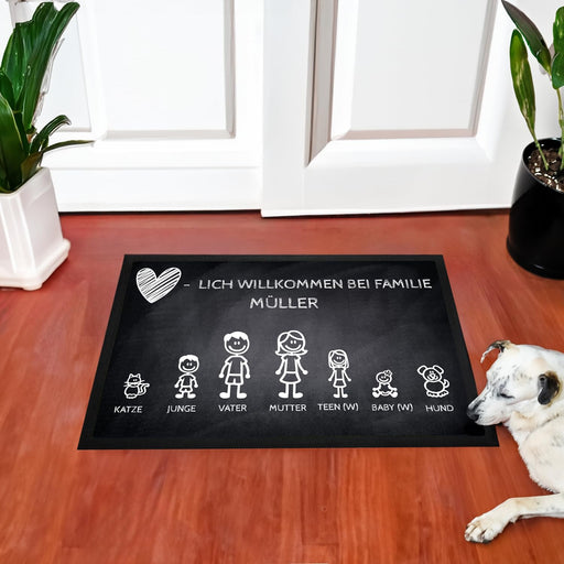 Fußmatte mit Hundespruch I Tierisch-tolle-Geschenke