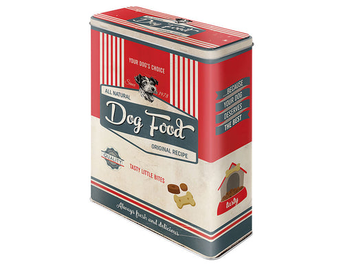 Pfotenschild Vintage Blechdose: Dog Biscuits 4 Liter-Pfotenschild-Tierisch-tolle-Geschenke