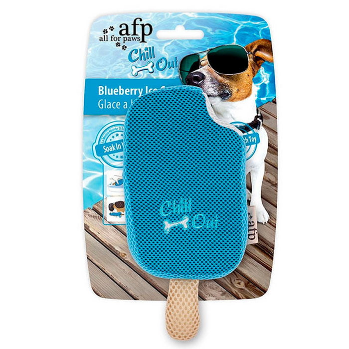 Chill Out - Blueberry Ice Cream Hundespielzeug Blaubeereis mit Schwamm
