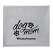 Dog mom - Hunde-Schmusedecke 127cm x 150cm, tierisch tolle geschenke