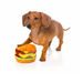 FuzzYard Hamburger - Plüsch Hundespielzeug