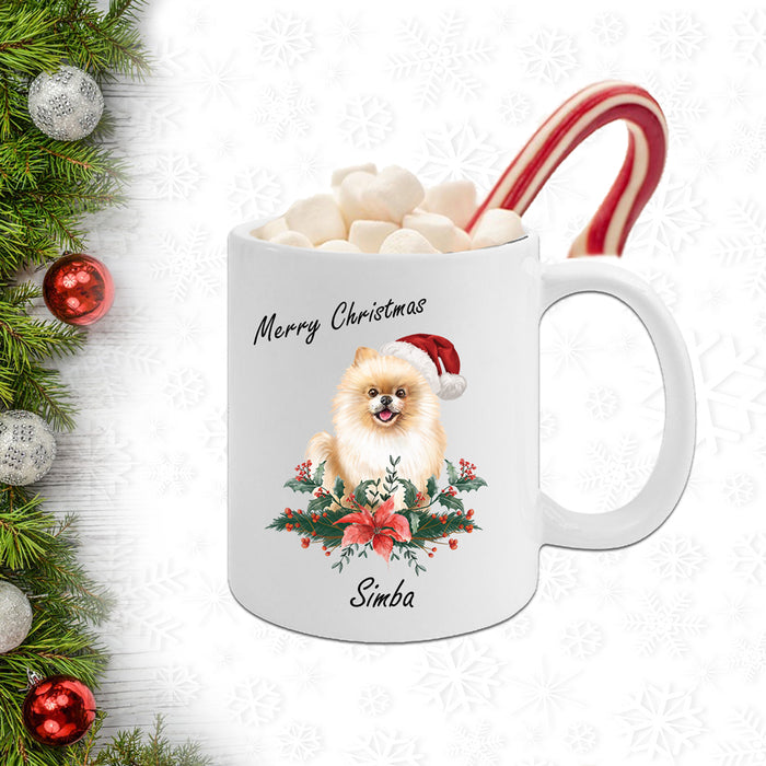 Hunderasse - Weihnachtstasse Pomeranian Zwergspitz-Tierisch-tolle-Geschenke-Tierisch-tolle-Geschenke