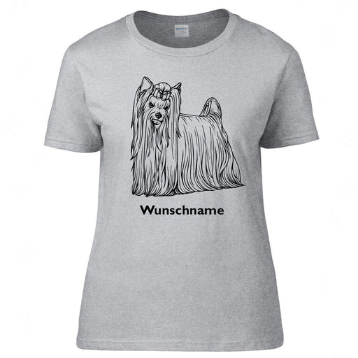 Yorkshire Terrier - Hunderasse T-Shirt-Tierisch-tolle Geschenke-Tierisch-tolle-Geschenke