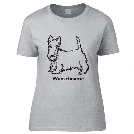 Scottish Terrier 4 - Hunderasse T-Shirt-Tierisch-tolle Geschenke-Tierisch-tolle-Geschenke