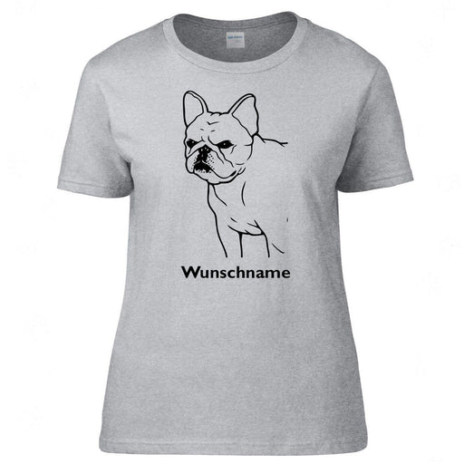 Französische Bulldogge 1 - Hunderasse T-Shirt-Tierisch-tolle Geschenke-Tierisch-tolle-Geschenke