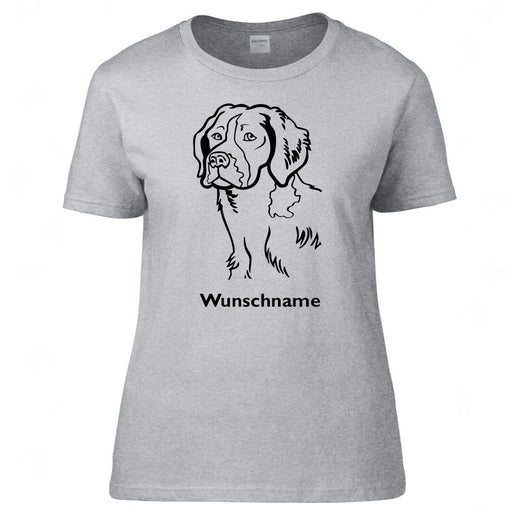 Epagneul Breton Brittany Dog - Hunderasse T-Shirt-Tierisch-tolle Geschenke-Tierisch-tolle-Geschenke
