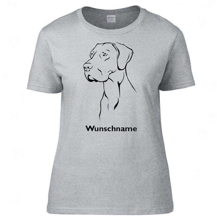 Deutsche Dogge - Hunderasse T-Shirt-Tierisch-tolle Geschenke-Tierisch-tolle-Geschenke