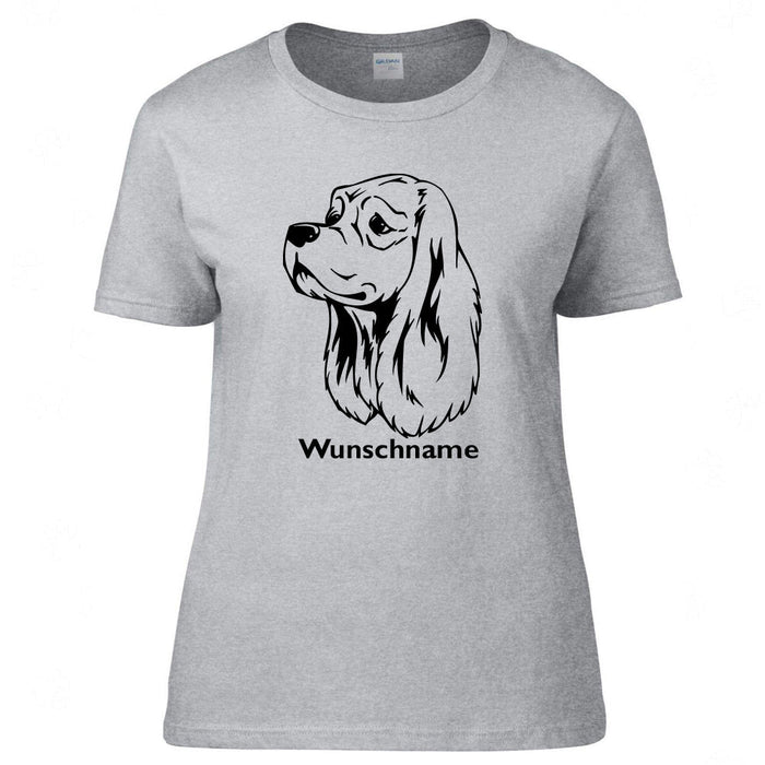 Amerikanischer Cocker Spaniel - Hunderasse T-Shirt-Tierisch-tolle Geschenke-Tierisch-tolle-Geschenke