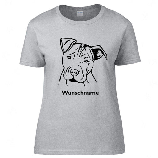 American Staffordshire Terrier 2 - Hunderasse T-Shirt-Tierisch-tolle Geschenke-Tierisch-tolle-Geschenke