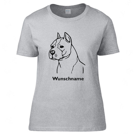American Staffordshire Terrier - Hunderasse T-Shirt-Tierisch-tolle Geschenke-Tierisch-tolle-Geschenke