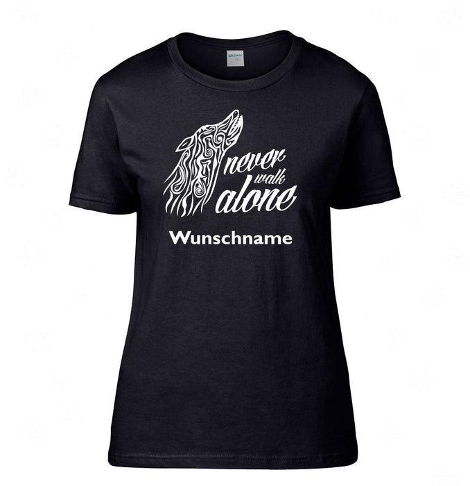 Hundespruch T-Shirt: Never walk alone 5-Tierisch tolle Geschenke-Tierisch-tolle-Geschenke