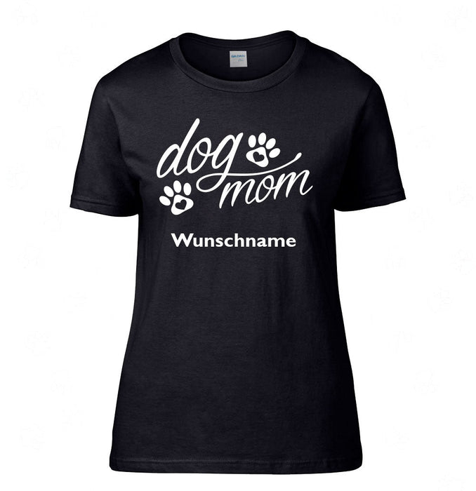 Hundespruch T-Shirt: dog mom-Tierisch tolle Geschenke-Tierisch-tolle-Geschenke