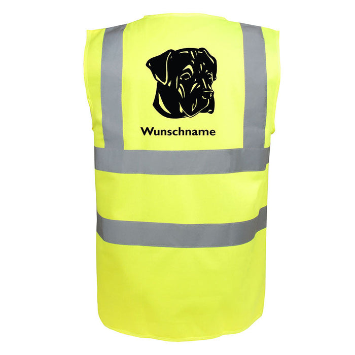 Cane Corso Italiano - Hundesport Warnweste Sicherheitsweste mit Hundemotiv-Tierisch-tolle Geschenke-Tierisch-tolle-Geschenke