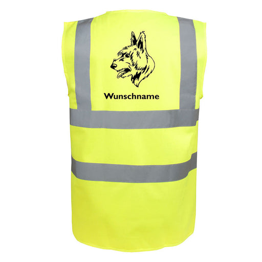 Bouvier des Flandres - Hundesport Warnweste Sicherheitsweste mit Hundemotiv-Tierisch-tolle Geschenke-Tierisch-tolle-Geschenke