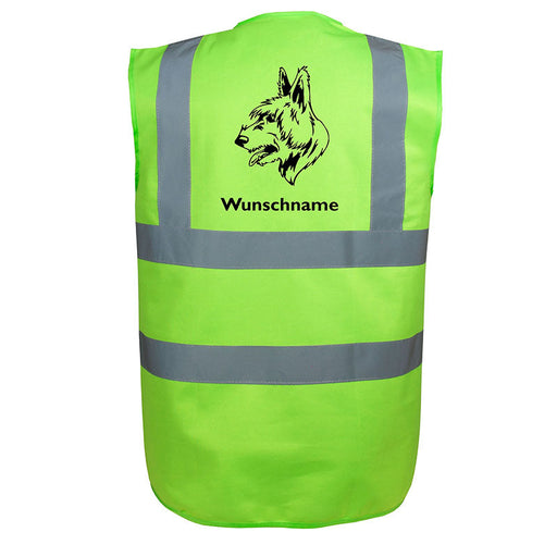 Bouvier des Flandres - Hundesport Warnweste Sicherheitsweste mit Hundemotiv-Tierisch-tolle Geschenke-Tierisch-tolle-Geschenke