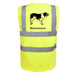 Bernhadiner 3 - Hundesport Warnweste Sicherheitsweste mit Hundemotiv-Tierisch-tolle Geschenke-Tierisch-tolle-Geschenke