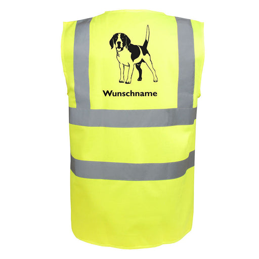 Beagle 3 - Hundesport Warnweste Sicherheitsweste mit Hundemotiv-Tierisch-tolle Geschenke-Tierisch-tolle-Geschenke