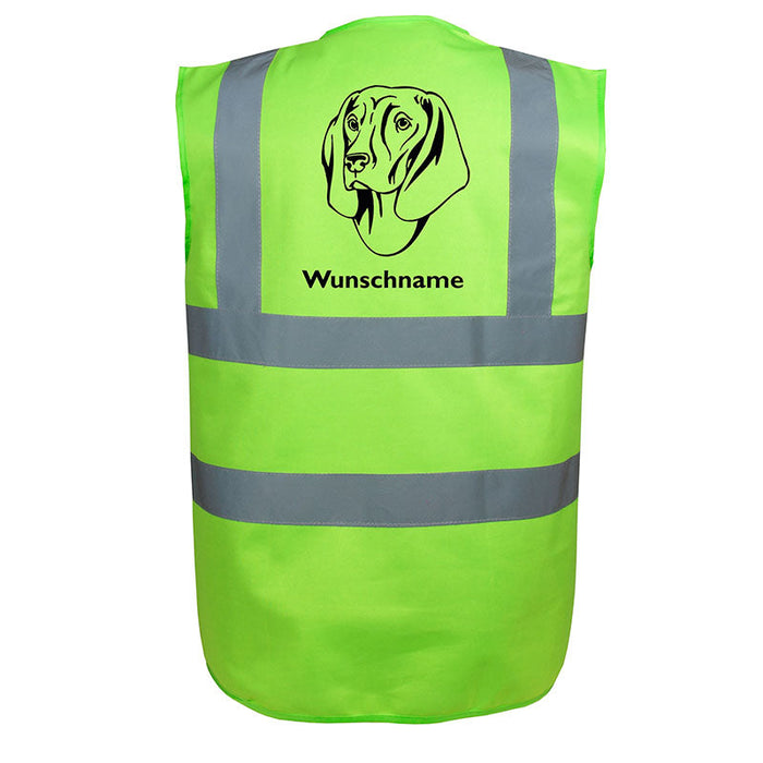 Bayerischer Gebirgsschweißhund 2 - Hundesport Warnweste Sicherheitsweste mit Hundemotiv-Tierisch-tolle Geschenke-Tierisch-tolle-Geschenke