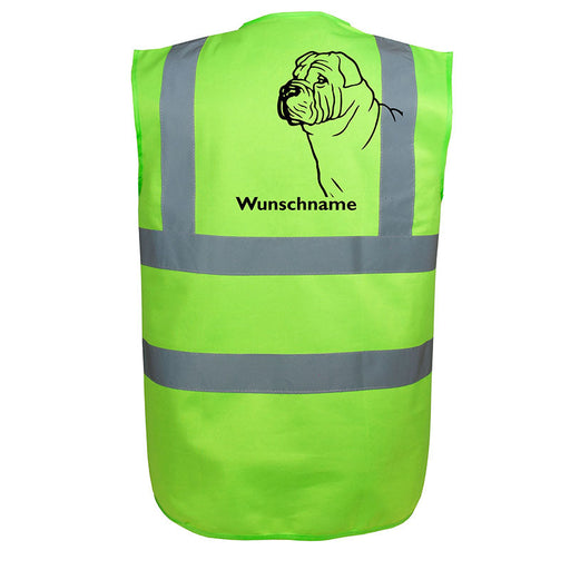 Shar Pei - Hundesport Warnweste Sicherheitsweste mit Hundemotiv-Tierisch-tolle Geschenke-Tierisch-tolle-Geschenke