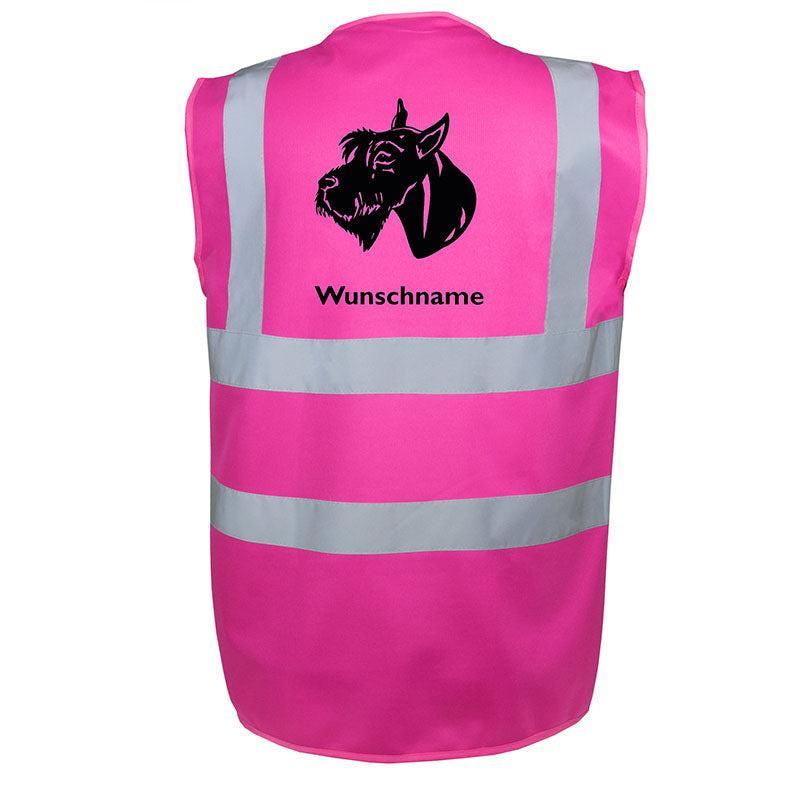 Riesenschnauzer - Hundesport Warnweste Sicherheitsweste mit Hundemotiv-Tierisch-tolle Geschenke-Tierisch-tolle-Geschenke