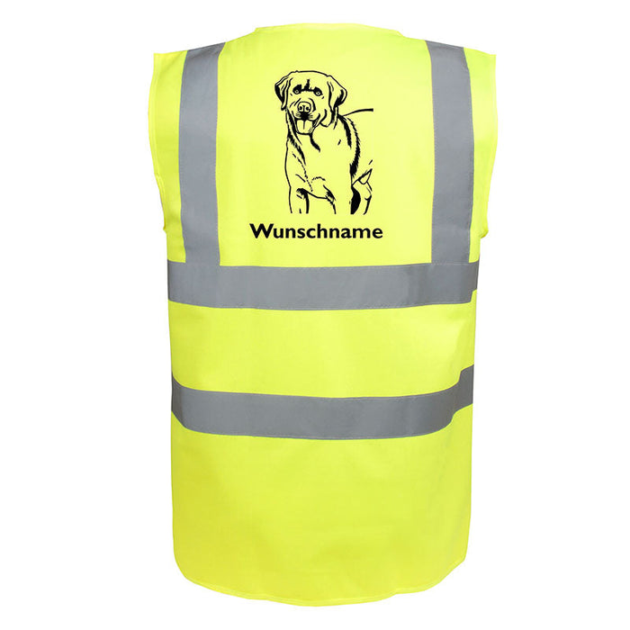 Labrador Retriever - Hundesport Warnweste Sicherheitsweste mit