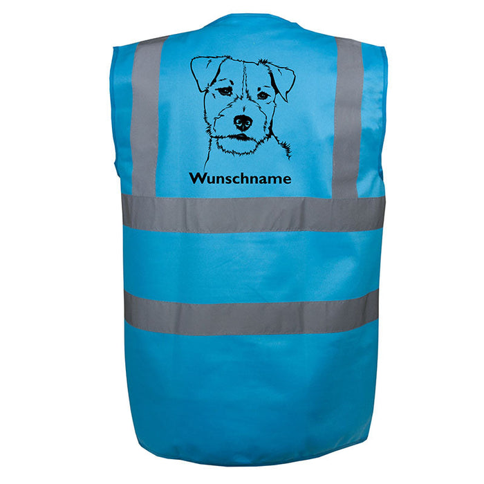 Jack Russell Terrier 4 - Hundesport Warnweste Sicherheitsweste mit Hundemotiv-Tierisch-tolle Geschenke-Tierisch-tolle-Geschenke