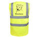 Jack Russell Terrier 3 - Hundesport Warnweste Sicherheitsweste mit Hundemotiv-Tierisch-tolle Geschenke-Tierisch-tolle-Geschenke