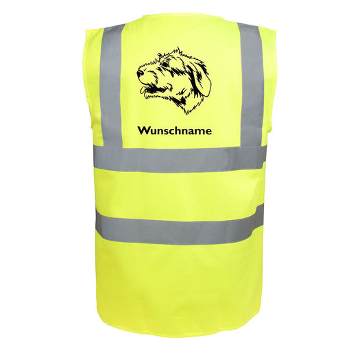 Irish Wolfhound - Hundesport Warnweste Sicherheitsweste mit Hundemotiv-Tierisch-tolle Geschenke-Tierisch-tolle-Geschenke