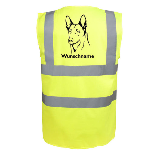 Holländischer Schäferhund - Hundesport Warnweste Sicherheitsweste mit Hundemotiv-Tierisch-tolle Geschenke-Tierisch-tolle-Geschenke