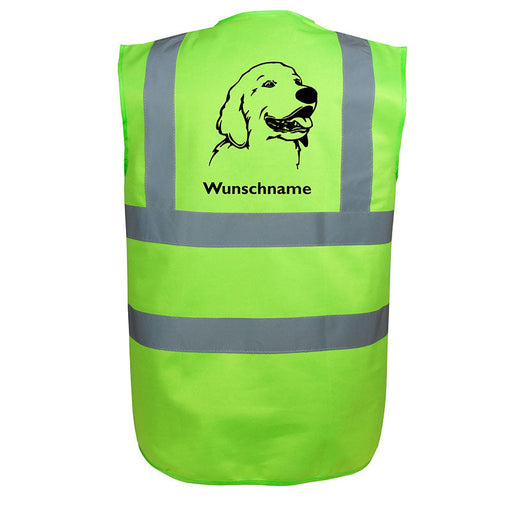 Golden Retriever 4 - Hundesport Warnweste Sicherheitsweste mit Hundemotiv-Tierisch-tolle Geschenke-Tierisch-tolle-Geschenke