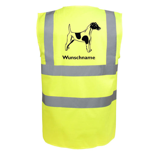 Foxterrier Kurzhaar - Hundesport Warnweste Sicherheitsweste mit Hundemotiv-Tierisch-tolle Geschenke-Tierisch-tolle-Geschenke