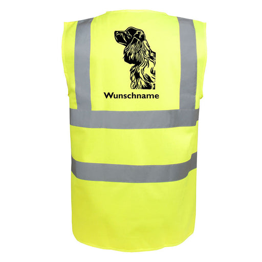 Englischer Cocker Spaniel - Hundesport Warnweste Sicherheitsweste mit Hundemotiv-Tierisch-tolle Geschenke-Tierisch-tolle-Geschenke