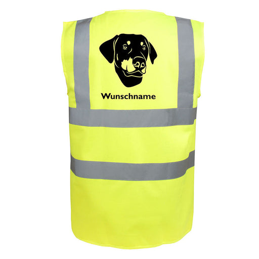 Dobermann - Hundesport Warnweste Sicherheitsweste mit Hundemotiv-Tierisch-tolle Geschenke-Tierisch-tolle-Geschenke