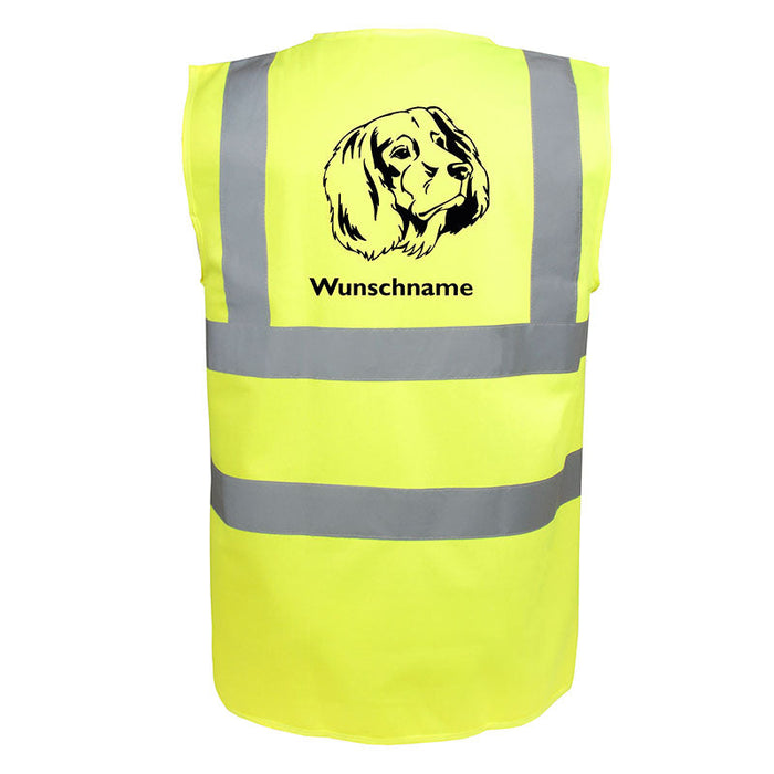 Deutsch Langhaar - Hundesport Warnweste Sicherheitsweste mit Hundemotiv-Tierisch-tolle Geschenke-Tierisch-tolle-Geschenke