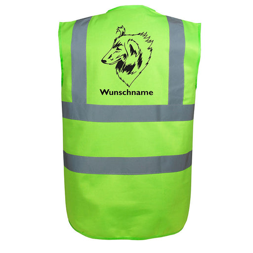 Collie Kurzhaar - Hundesport Warnweste Sicherheitsweste mit Hundemotiv-Tierisch-tolle Geschenke-Tierisch-tolle-Geschenke