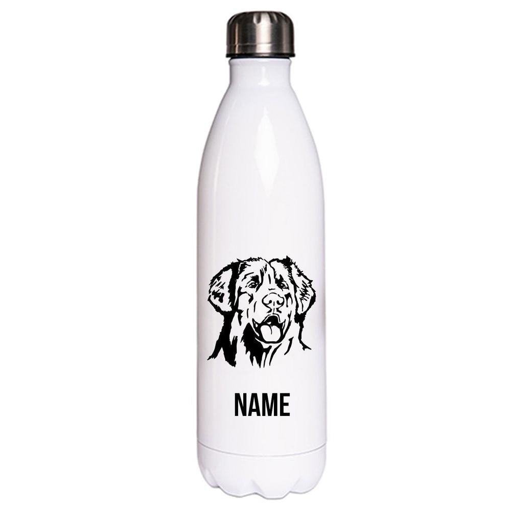 Leonberger 2 - Edelstahl Thermosflasche 750 ml mit Namen-Tierisch-tolle Geschenke-Tierisch-tolle-Geschenke