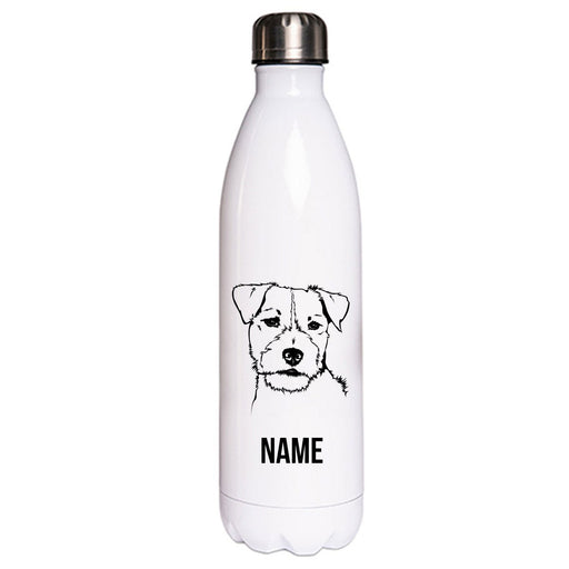 Jack Russel Terrier 4 - Edelstahl Thermosflasche 750 ml mit Namen-Tierisch-tolle Geschenke-Tierisch-tolle-Geschenke